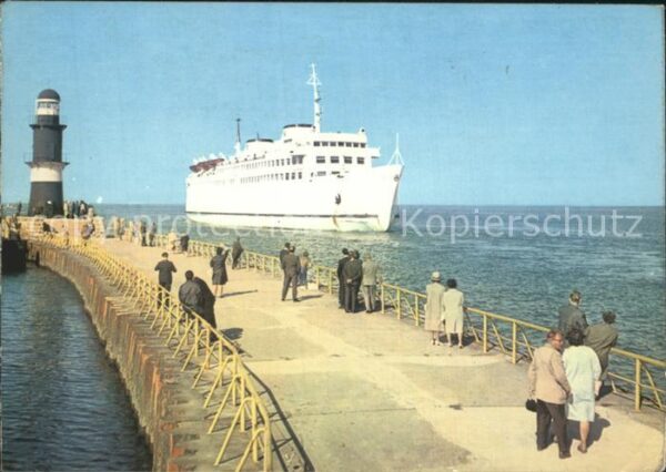Faehre Ferry Bac Traghetto-- MS Warnemünde Rostock-Warnemünde