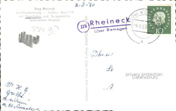 Bad Niederbreisig Burg Rheineck – Bild 2