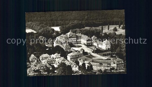 Arolsen Bad Schloss Fliegeraufnahme