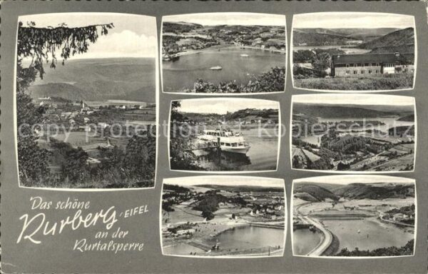 Rurberg Rurtalsperre Stausee Dampfer
