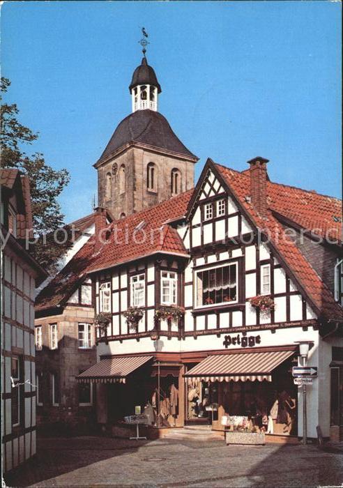 Tecklenburg Innenstadt Fachwerkhäuser Kirche