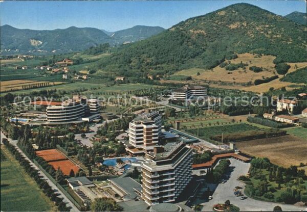 Galzignano Terme Panorama della Zona Alberghiera veduta
