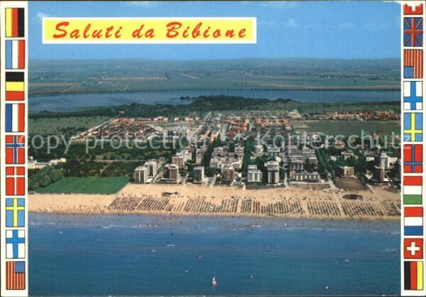 Bibione Veduta aerea della nuova zona di ville