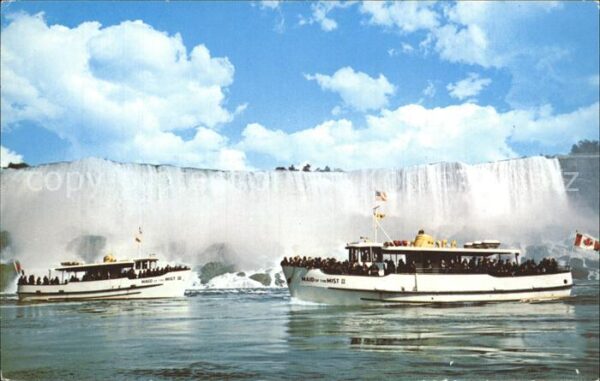 Niagara Falls New York Maid of the Mist Boat American Falls