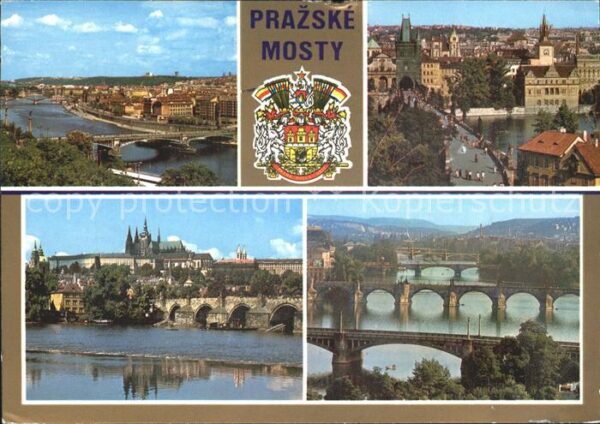 Prag Prahy Prague Moldau Brücke Altstadt Prager Burg Veit