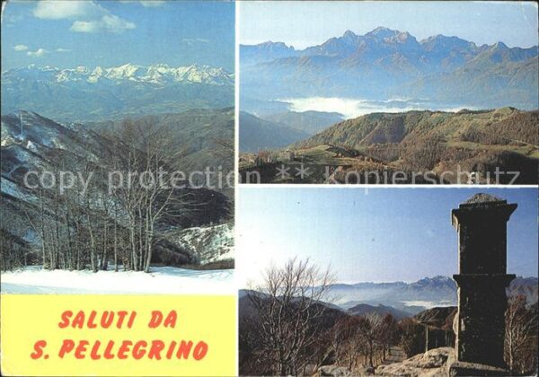 Castiglioncello Panorama Sullo sfondo veduta delle Alpi