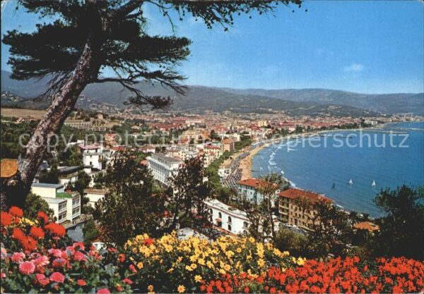 Diano Marina Panorama Küste