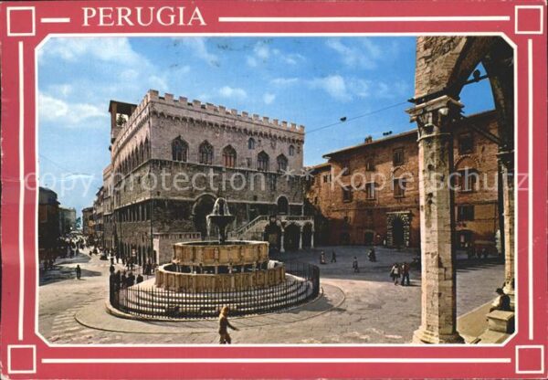 Perugia Palazzo Comunale Fontana Maggiore Ratha