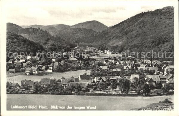 Ilfeld Suedharz Blick von der langen Wand