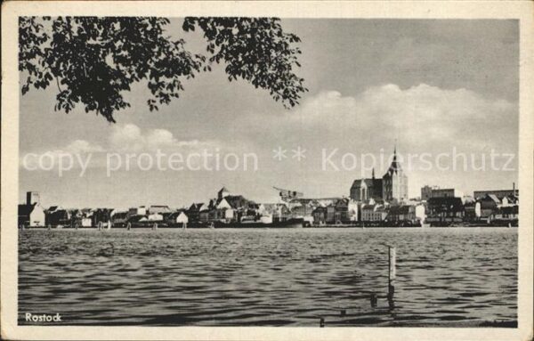 Rostock Partie am Wasser