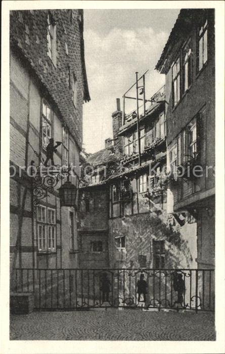 Quedlinburg Klein Venedig mit Münzenberger Musikant
