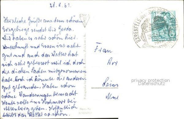 Baerenfels Erzgebirge Weißeritztal – Bild 2