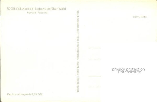 Liebenstein Bad Kurheim Feodora – Bild 2