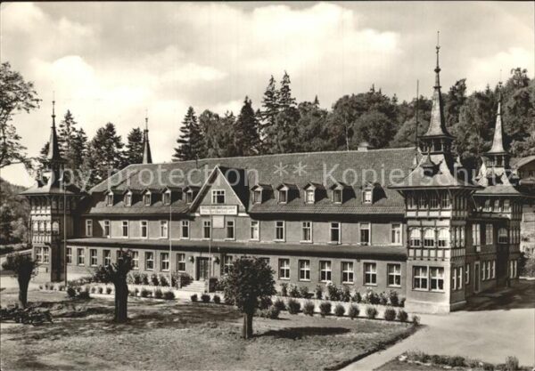 Alexisbad Harz Reichsbahn Erholungsheim Selketal