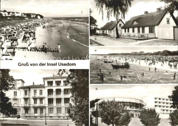 Bansin Ostseebad Heringsdorf Zempin Ahlbeck Kölpnsee Ins