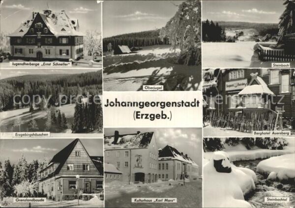 Johanngeorgenstadt Oberjugel Steinbach Berghotel Auersberg