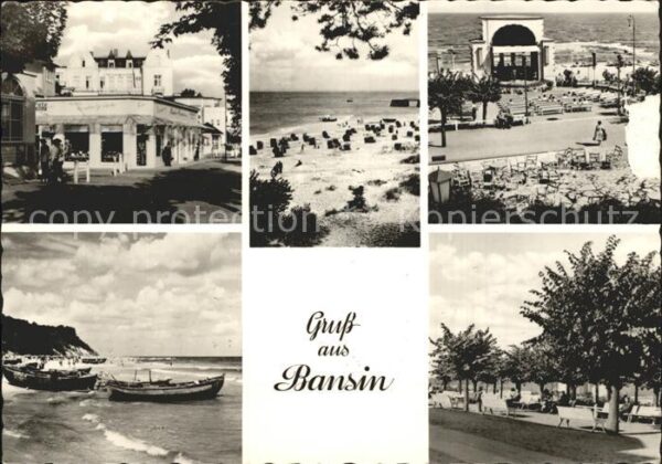 Bansin Ostseebad Strand Konzertplatz