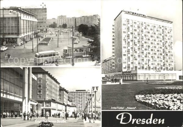 Dresden Poststrasse Interhotel Newa