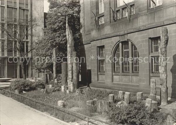Karl-Marx-Stadt Städtisches Museum versteinerter Wald
