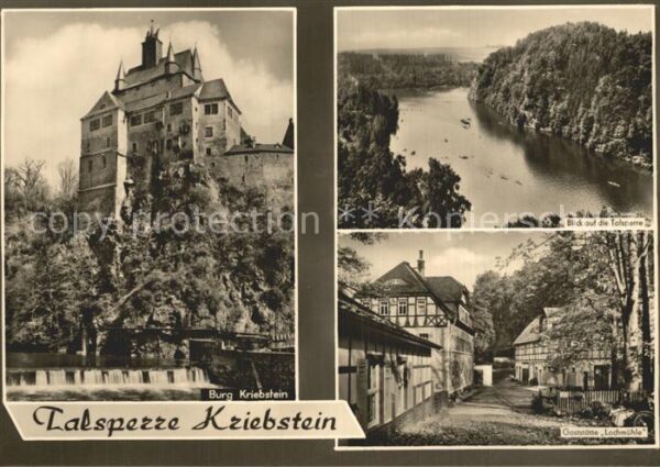 Kriebstein Talsperre Restaurant Lochmühle