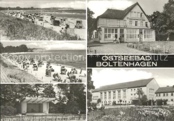 Boltenhagen Ostseebad Strand Freilichtbühne Erholungsheime