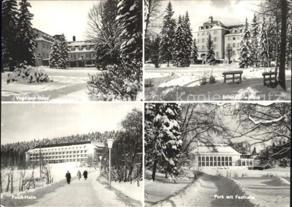 Bad Brambach Vogtland-Haus Joliot Curie Haus Festhal