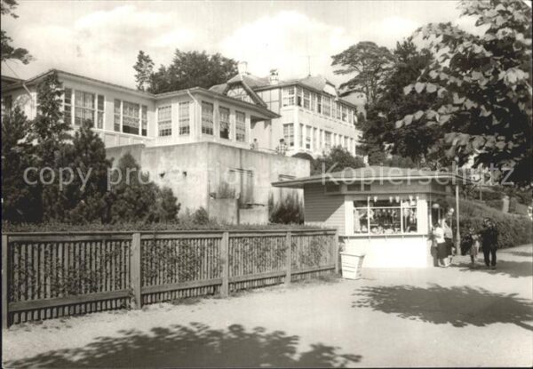 Bansin Ostseebad Erholungsheim Seeschloß