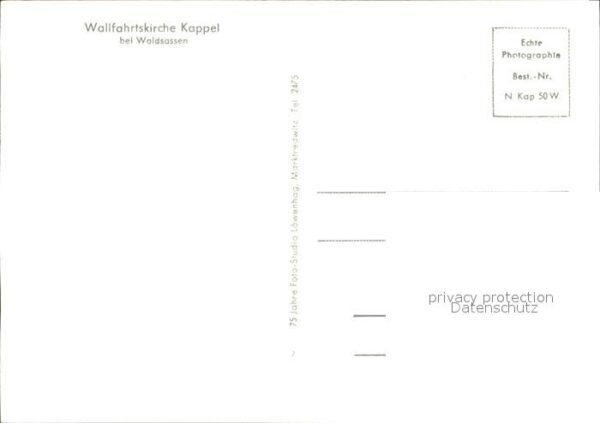 Waldsassen Waldfahrtskirche Kappel im Winter – Bild 2