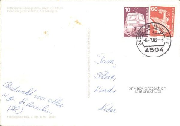 Georgsmarienhuette Fliegeraufnahme Haus Orbeck – Bild 2