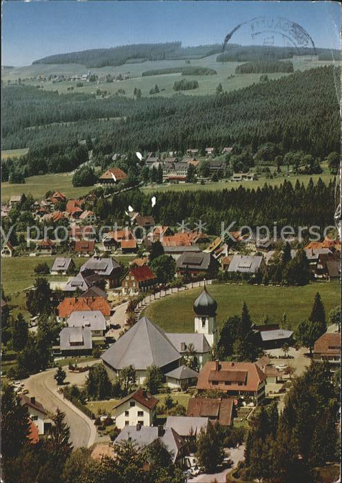 Hinterzarten Fliegeraufnahme