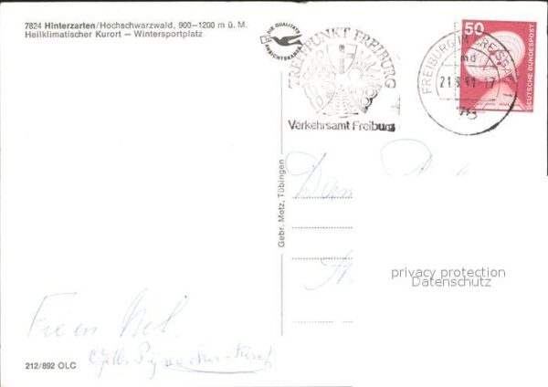 Hinterzarten Fliegeraufnahme – Bild 2