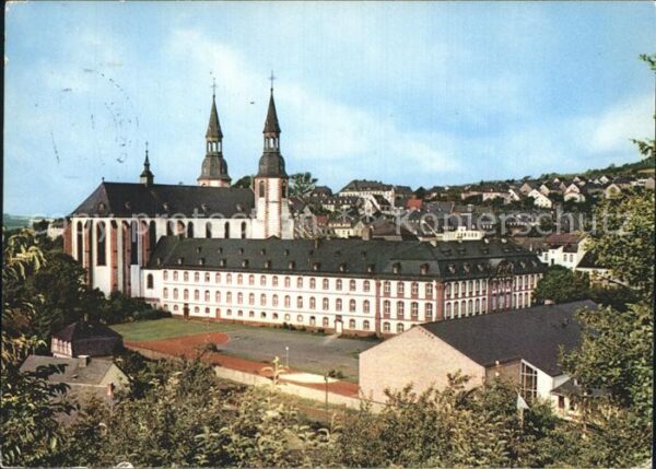 Pruem Eifel Basilika mit Abtei