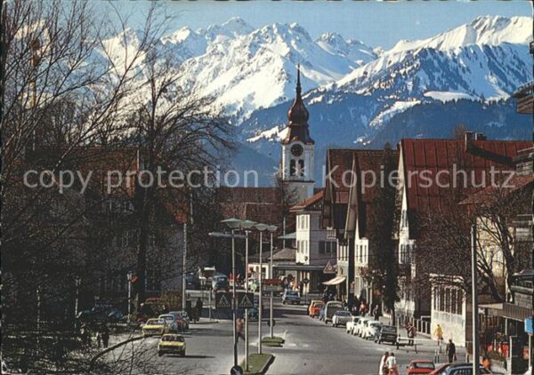 Sonthofen Oberallgaeu Promenadenstrasse