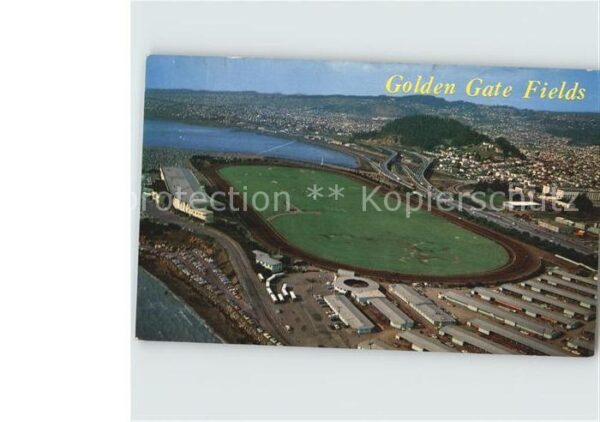 San Francisco California Fliegeraufnahme Golde Gate Fields