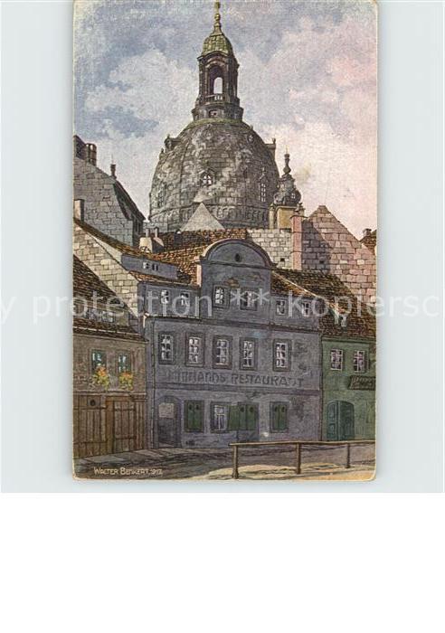 Dresden Frauenkirche Künstlerkarte