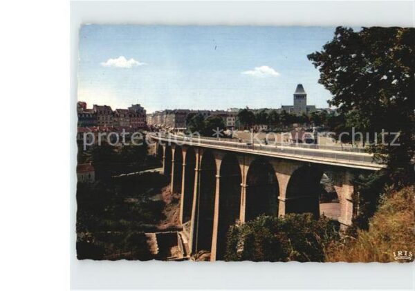 LUXEMBOURG  Luxemburg Viaduc di Passerelle