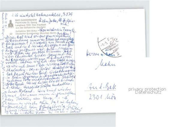 Bad Gandersheim Pfarrkirche innen – Bild 2