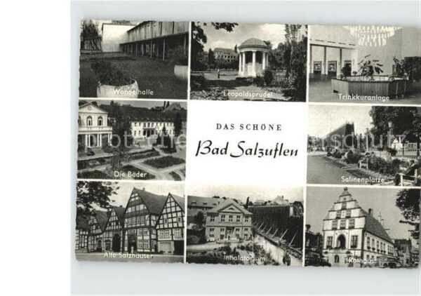 Bad Salzuflen Salinenpltätze Bäder Salzhäuser