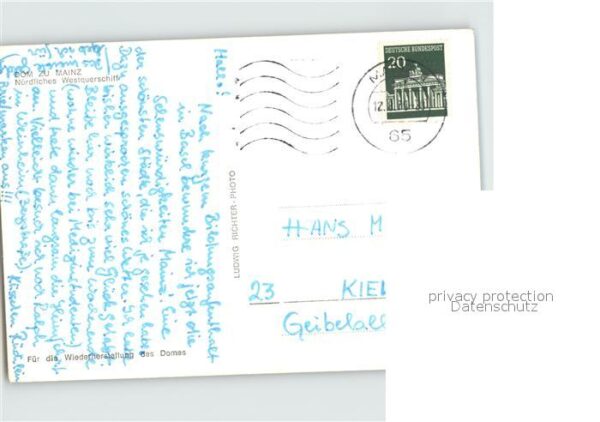 Mainz Rhein Dom innen – Bild 2