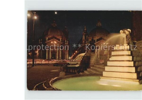 Roma Rom Piazza del Popolo