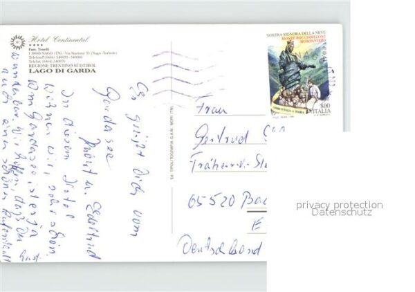 Nago Lago di Garda Hotel Continental – Bild 2