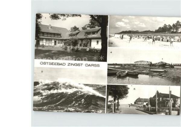 Zingst Ostseebad Darss Strand Meinigenbrücke