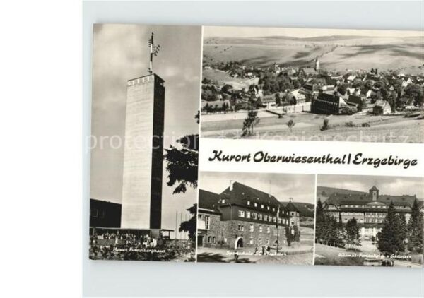 Oberwiesenthal Erzgebirge Neues Fichtelberghaus Wismut-Ferienheim