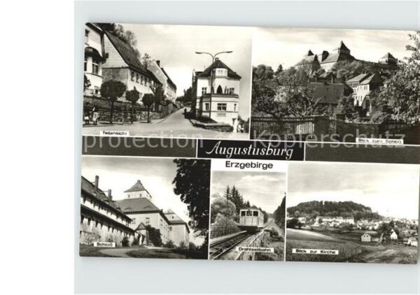 Augustusburg Schloß Drahtseilbahn
