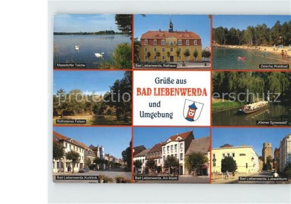 Bad Liebenwerda Maasdorfer Teiche Zeischa Waldbad Ratha