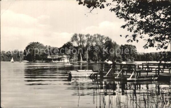 Kyritz Brandenburg Landungsbrücke am Untersee