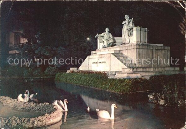 Bergamo Donizetti G. Denkmal
