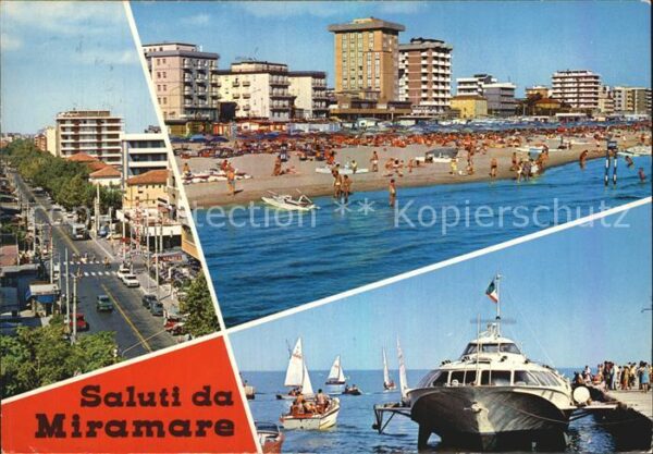 Miramare di Rimini  Strand