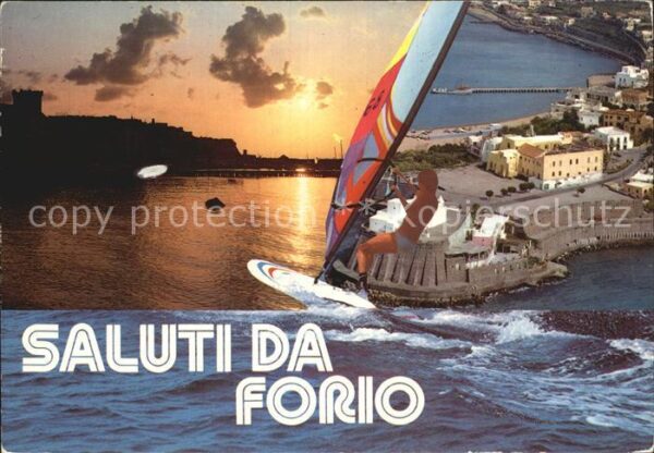Forio d Ischia Fliegeraufnahme