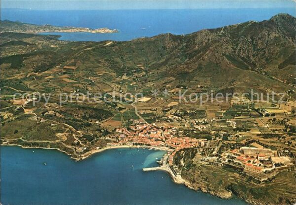 Isola d Elba Fliegeraufnahme